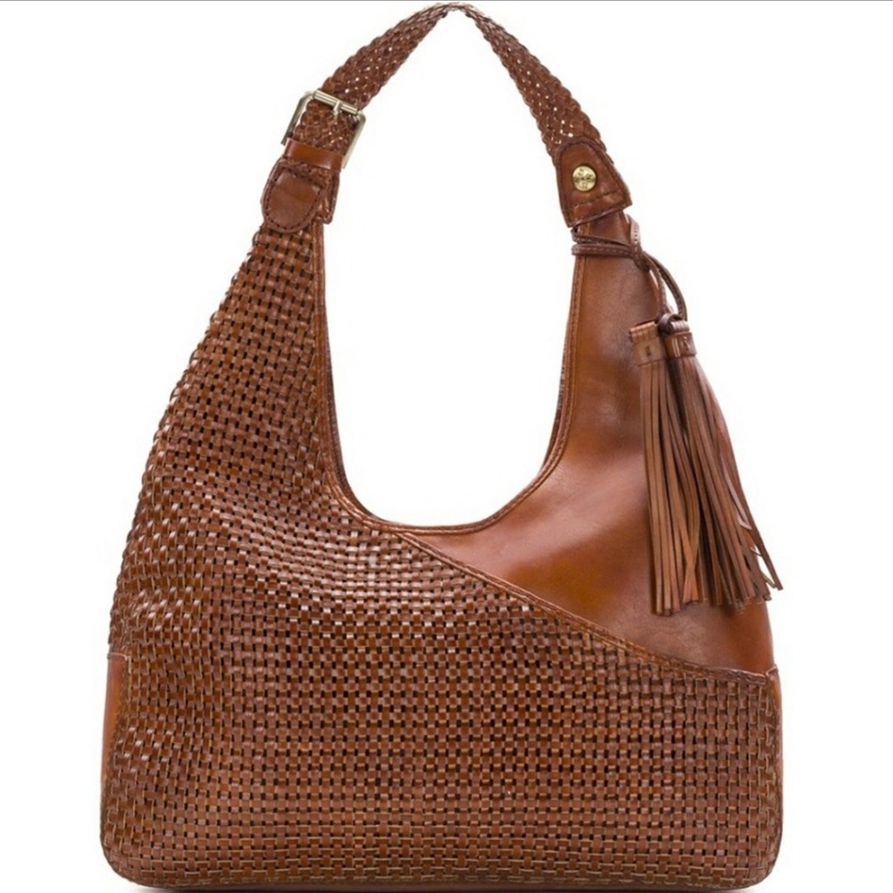 Patricia Nash Amaya Hobo Woven Leather